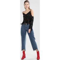 Bluzki damskie: NAKD COLD SHOULDER KNOT SLEEVE Bluzka black