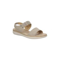 Sandały Casu Sandały LS06714P. Szare sandały damskie marki Casu, bez wzorów, bez obcasa, bez zapięcia. Za 59,99 zł.