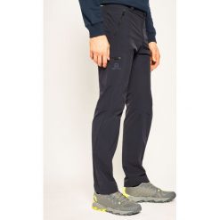 Spodnie outdoor Salomon Wayfarer L40407300. Niebieskie spodnie męskie Salomon, m, bez wzorów, z elastanu, sportowe. W wyprzedaży za 279,00 zł.