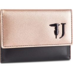 Etui na karty kredytowe TRUSSARDI JEANS - T-Easy City Card Bifold 75W00150 M650. Żółte portfele damskie Trussardi Jeans, z jeansu. W wyprzedaży za 189,00 zł.