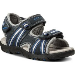 Sandały męskie skórzane: Sandały GEOX – J S.Strada A J4224A 0CE14 CF44R M Navy/Dk Royal
