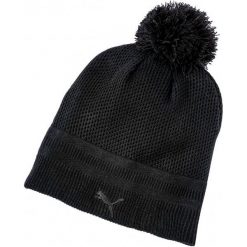 Czapki zimowe damskie: Puma Czapka Damska Ferrari Ls Women Beanie Black Adult