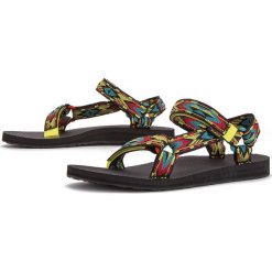 TEVA ORIGINAL UNIVERSAL > 1003987-DDAR. Sandały damskie Teva, w paski, z materiału, sportowe, bez obcasa, z paskami. Za 179,99 zł.