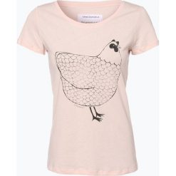 ARMEDANGELS - T-shirt damski, różowy. Czerwone t-shirty damskie ARMEDANGELS, xl, z nadrukiem, z bawełny. Za 129,95 zł.