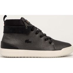 Lacoste - Buty skórzane Explorateur Classic. Szare buty sportowe damskie Lacoste, bez wzorów, ze skóry, sportowe. W wyprzedaży za 449,90 zł.
