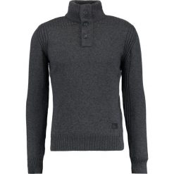 Swetry klasyczne męskie: Schott NYC Sweter anthracite