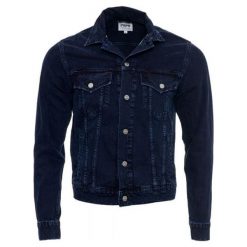 Pepe Jeans kurtka męska Pinner M ciemnoniebieska. Niebieskie płaszcze męskie Pepe Jeans, m, bez wzorów, z jeansu, bez kaptura. Za 479,00 zł.