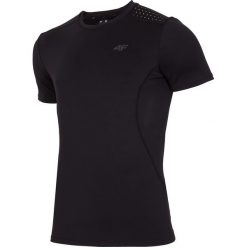 T-shirty męskie: Koszulka treningowa męska TSMF008 – głęboka czerń
