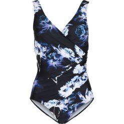 Kostium kąpielowy shape Level 1 bonprix czarno-biały z nadrukiem. Czarne stroje kąpielowe damskie bonprix, z nadrukiem. Za 79,99 zł.