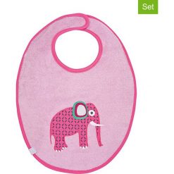 Śliniaki: Ślinaczki (24 szt.) „Wildlife” z kolorowym wzorem – 39 x 29 cm