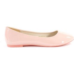 BALERINY DAMSKIE IMP GH35 NUDE. Baleriny damskie SENZA DUBBIO, bez wzorów, ze skóry ekologicznej, bez obcasa. Za 46,90 zł.