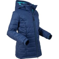 Kurtka pikowana bonprix kobaltowy melanż. Niebieskie kurtki damskie bonprix, s, bez wzorów, bez kaptura. Za 129,99 zł.