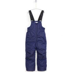 Lemon Explore - Spodnie dziecięce snowboardowe 86-116 cm. Niebieskie spodnie chłopięce marki LEMON explore, bez wzorów, z poliesteru, z podwyższonym stanem, snowboardowy. W wyprzedaży za 89,90 zł.