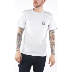 Vans BMX Koszulka Biały. Białe podkoszulki męskie Vans, l, z nadrukiem, z bawełny, krótkie. Za 128,95 zł.