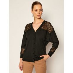 Kardigan Marciano Guess Irene W0YR78 Z2G40. Czarne swetry damskie MARCIANO GUESS, l, z aplikacjami, bez rękawów, bez kaptura. Za 449,00 zł.