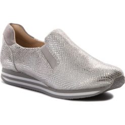 Półbuty CAPRICE - 9-24603-20 Silver Multi 925. Szare półbuty damskie skórzane Caprice, na płaskiej podeszwie. W wyprzedaży za 169,00 zł.