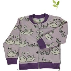 Bluza w kolorze fioletowym. Fioletowe bluzy niemowlęce Småfolk, bez wzorów, z bawełny, bez rękawów, bez kaptura. W wyprzedaży za 117,95 zł.
