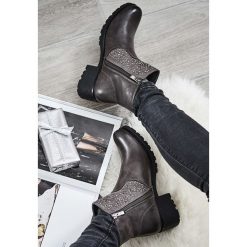 Szare Botki Paris Love. Szare buty zimowe damskie marki vices. Za 89,99 zł.
