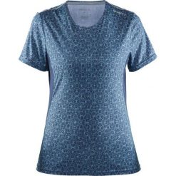 Craft Koszulka damska Mind SS Tee Granatowo-niebieska r. S (1903942-1068). Niebieskie bluzki damskie Craft, s. Za 119,00 zł.