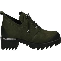 Botki - 679942 GREEN. Zielone botki damskie skórzane marki Venezia. Za 359,00 zł.