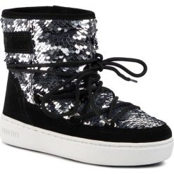 Śniegowce MOON BOOT - Mb Pulse Mid Jr Girl Disco 34061300001 M Black. Czarne śniegowce dziewczęce Moon Boot, bez zapięcia. W wyprzedaży za 349,00 zł.