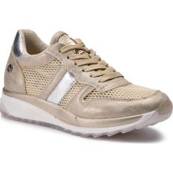 Sneakersy XTI - 49009 Beige. Żółte półbuty damskie Xti, na co dzień, bez wzorów, ze skóry ekologicznej, bez obcasa, na płaskiej podeszwie, bez zapięcia. W wyprzedaży za 149,00 zł.
