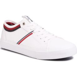 Tenisówki LEVI'S - Woodward College 231572-794-51 Regular White. Białe półbuty męskie Levi's®, na co dzień, bez wzorów, z gumy, bez zapięcia. Za 279,00 zł.