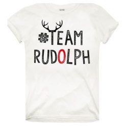 Christmas T-Shirt T-Shirt Damski Team Rudolph Xl Biały. Białe t-shirty damskie Christmas T-Shirt, s. Za 45,00 zł.
