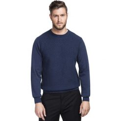Sweter FREDERICO SWGR000186. Szare swetry klasyczne męskie marki Giacomo Conti, na jesień, m, z bawełny. Za 219,00 zł.