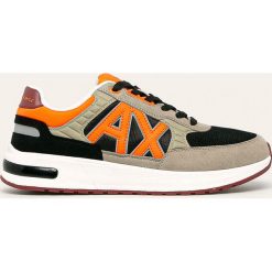 Armani Exchange - Buty. Sneakersy męskie Armani Exchange, z gumy, na sznurówki. Za 649,90 zł.