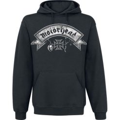 Bejsbolówki męskie: Motörhead Logo With Rockers Bluza z kapturem czarny