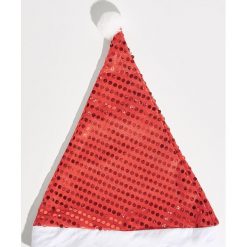 Czapka Mikołaja - Czerwony. Czerwone czapki zimowe damskie marki House, ze splotem. Za 7,99 zł.