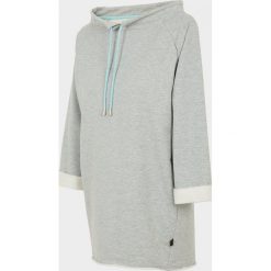 Bluza damska BLD700 - chłodny jasny szary melanż - Outhorn. Szare bluzy damskie EVERHILL, bez wzorów, z elastanu, bez rękawów, bez kaptura. Za 69,99 zł.