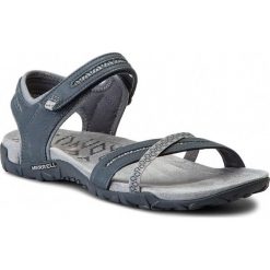 Sandały MERRELL - Terran Cross II J98762 Slate. Szare sandały damskie Merrell, bez wzorów, ze skóry, sportowe, bez obcasa, bez zapięcia, outdoorowe. W wyprzedaży za 209,00 zł.