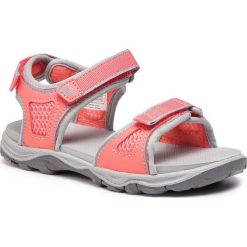 Sandały JACK WOLFSKIN - Acora Beach Sandal G 4030011 Sugar Coral. Różowe sandały dziewczęce Jack Wolfskin, ze skóry ekologicznej, bez zapięcia. W wyprzedaży za 139,00 zł.