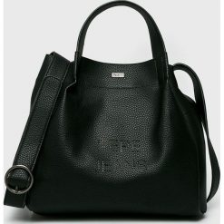 Pepe Jeans - Torebka Valeria. Pomarańczowe walizki Pepe Jeans, w paski, z poliesteru, casualowe, na ramię, bez dodatków. Za 199,90 zł.