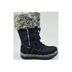 Primigi Buty Zimowe Dziewczęce 29 Niebieski. Niebieskie buty dziewczęce zimowe Primigi, bez zapięcia. W wyprzedaży za 299,00 zł.