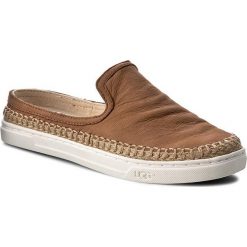 Espadryle UGG - W Caleel 1010102 W/Che. Brązowe espadryle damskie marki Ugg, z materiału. W wyprzedaży za 289,00 zł.