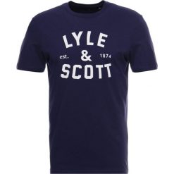 T-shirty męskie z nadrukiem: Lyle & Scott Tshirt z nadrukiem dark blue
