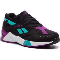 Buty Reebok - Aztrek DV3943 Blk/Teal/Abergine/Wht/Gry. Czarne buty sportowe damskie Reebok, bez wzorów, ze skóry ekologicznej, klasyczne. W wyprzedaży za 279,00 zł.