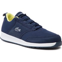 Sneakersy LACOSTE - L.Ight 119 1 Suj 7-37SUJ0006092 Nvy/Wht. Niebieskie trampki chłopięce Lacoste, bez wzorów, z tworzywa sztucznego, na sznurówki. W wyprzedaży za 209,00 zł.
