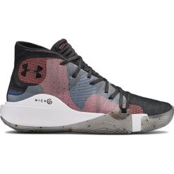 Under Armour Spawn Mid Basketball Tenisówki Czarny Niebieski Czerwony Wielokolorowy. Czerwone trampki męskie Under Armour, bez wzorów, z materiału, bez zapięcia. Za 498,95 zł.