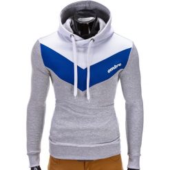 Bejsbolówki męskie: BLUZA MĘSKA Z KAPTUREM ARTURO – SZARA