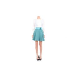 Sukienki krótkie Elisabetta Franchi AB47086E2. Szare sukienki damskie Elisabetta Franchi, bez wzorów, bez kołnierzyka, z krótkim rękawem, krótkie, mini. Za 1043,70 zł.