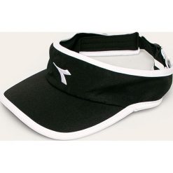 Diadora - Daszek. Czarne czapki damskie Diadora, bez wzorów, z tkaniny. Za 59,90 zł.