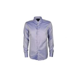 Koszule z długim rękawem Trussardi 32C08SINT. Niebieskie koszule męskie Trussardi, m, bez wzorów, bez kołnierzyka, z długim rękawem. Za 179,00 zł.