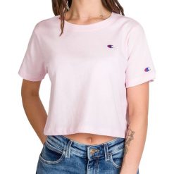 CHAMPION CREWNECK CROPTOP > 112731-PS104. Koszulki damskie Champion, xl, z haftami, z bawełny, street, z okrągłym kołnierzem. Za 149,99 zł.