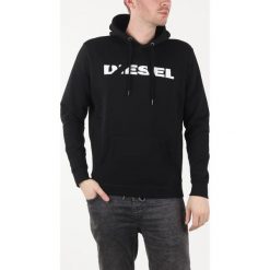 Diesel S-Agnes-Bro Bluza Czarny. Czarne bluzy męskie Diesel, s, z nadrukiem, z bawełny, bez kołnierzyka, bez rękawów, bez kaptura. Za 464,95 zł.