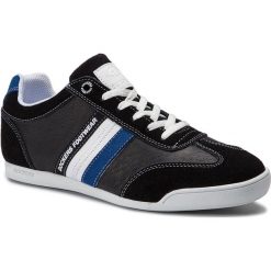 Sneakersy DOCKERS - 28PE020-201150 Black/White. Czarne sneakersy męskie marki DOCKERS, na co dzień, bez wzorów, ze skóry, bez zapięcia. Za 279,00 zł.