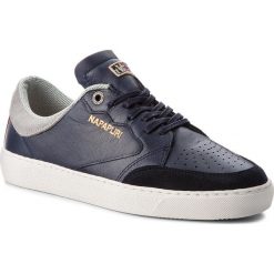 Sneakersy NAPAPIJRI - Sirola 16832563 Blue Marine N65. Niebieskie sneakersy męskie Napapijri, na co dzień, bez wzorów, ze skóry, eleganckie, bez zapięcia. W wyprzedaży za 299,00 zł.